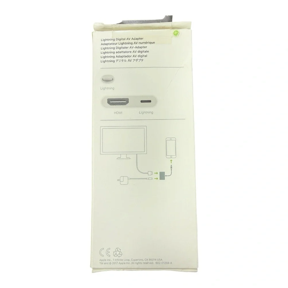 NIB Apple Lightning to Digital AV Adapter